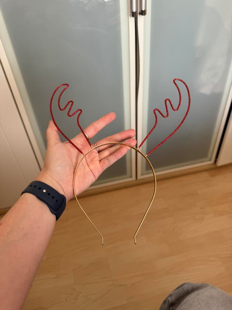 Haarband rendiergewei, Ophalen of Verzenden, Zo goed als nieuw, Overige typen