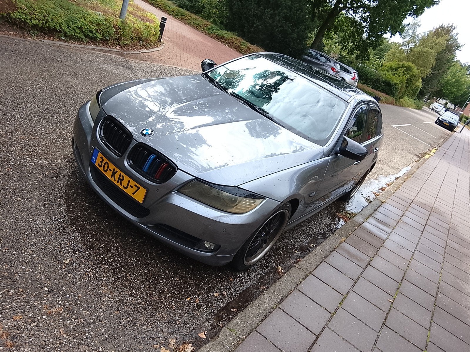 .3-Serie 2.0 I 318 105KW AUT 2009 Grijs, Auto's, BMW, Automaat, Achterwielaandrijving, 1995 cc, 1365 kg