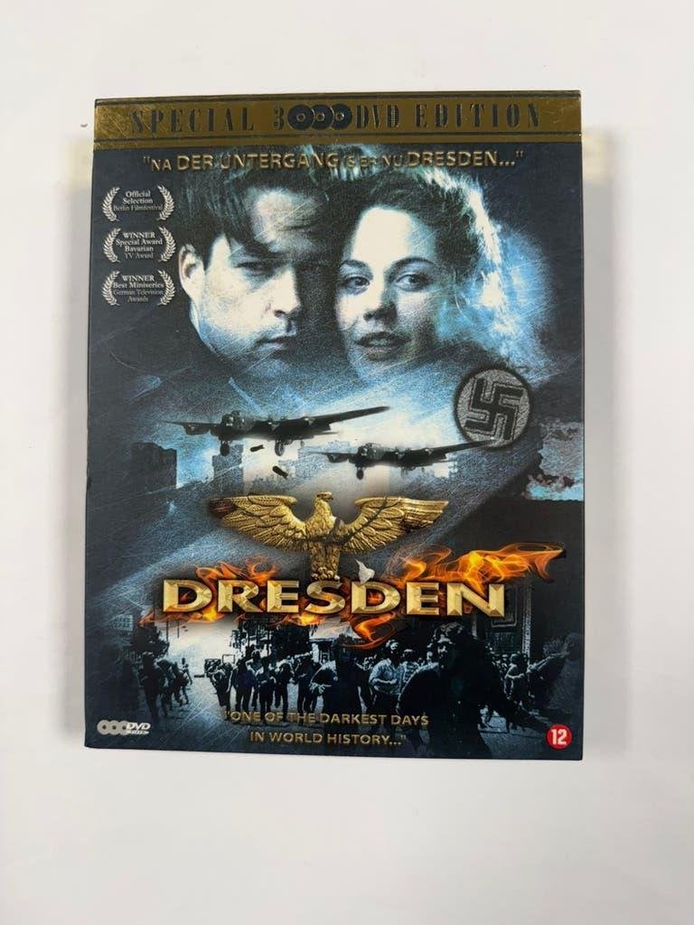 Dresden (2006) 3-disc NL-DVD, Vanaf 12 jaar, Ophalen of Verzenden, Zo goed als nieuw, Oorlog