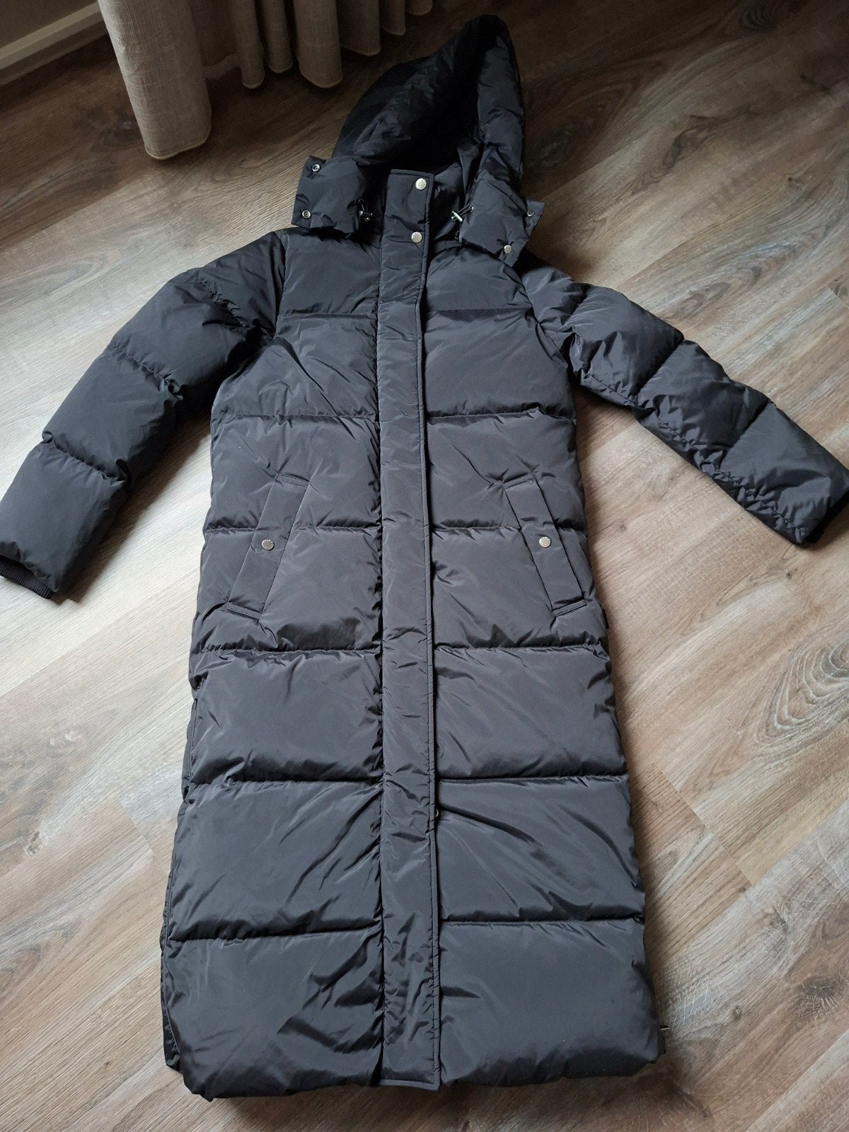 woolrich jas, Zwart, Ophalen of Verzenden, Zo goed als nieuw, Woolrich
