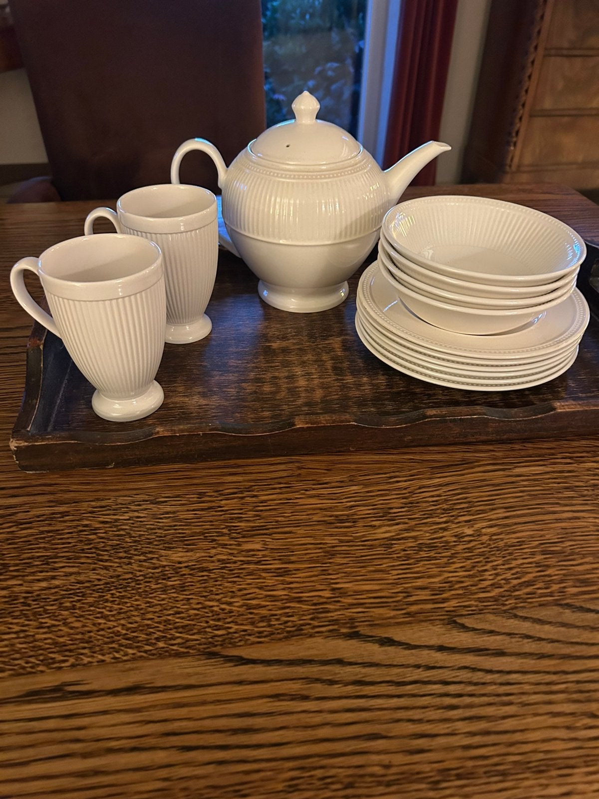 Diverse WEDGEWOOD delen WINDSOR, Huis en Inrichting, Ophalen of Verzenden, Zo goed als nieuw, Porselein, Overige typen