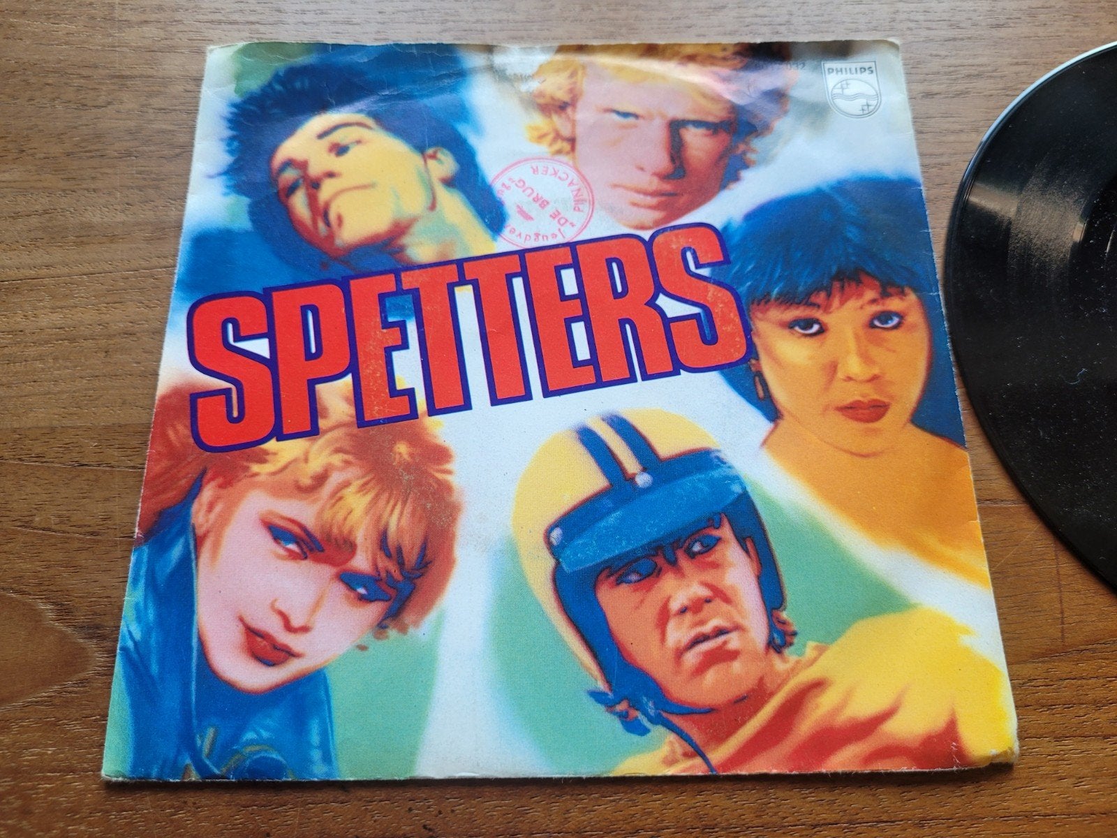 Spetters Soundtrack Single - Kayak - Philips 1980, Gebruikt, Filmmuziek en Soundtracks, Originele persing, 7 inch