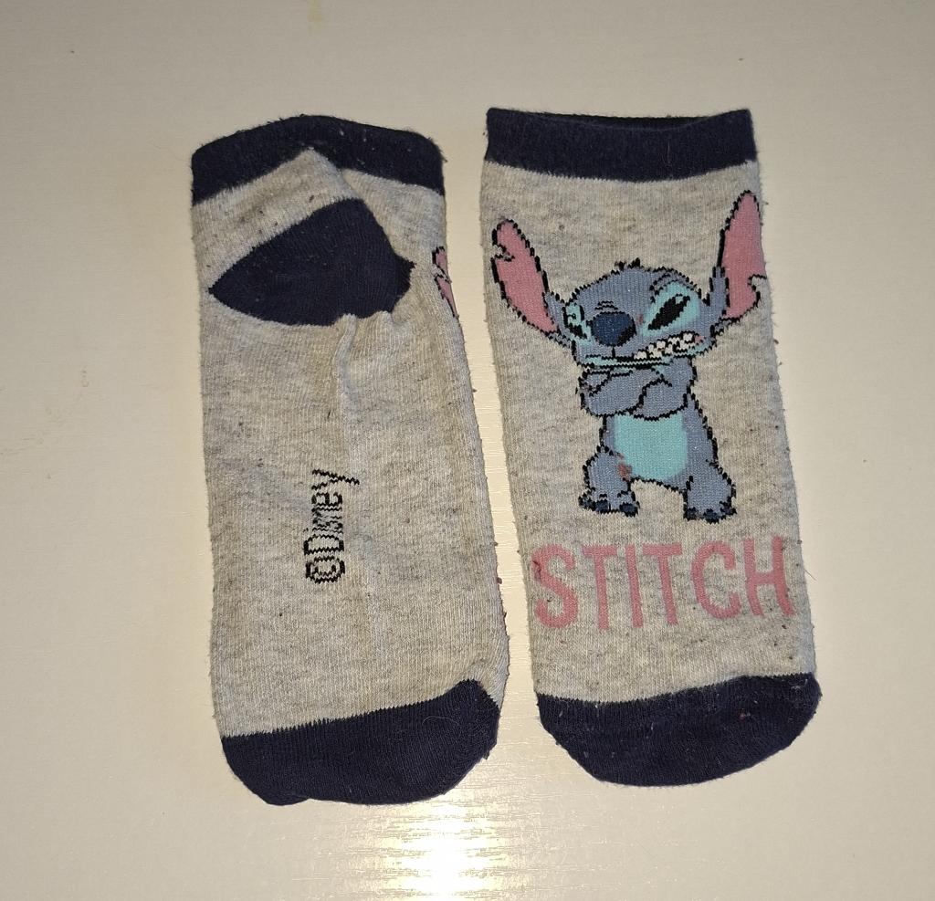 Stitch kinder enkelsokjes, Euro Disney, all size, Disney, Gebruikt, Jongen of Meisje, Ophalen of Verzenden