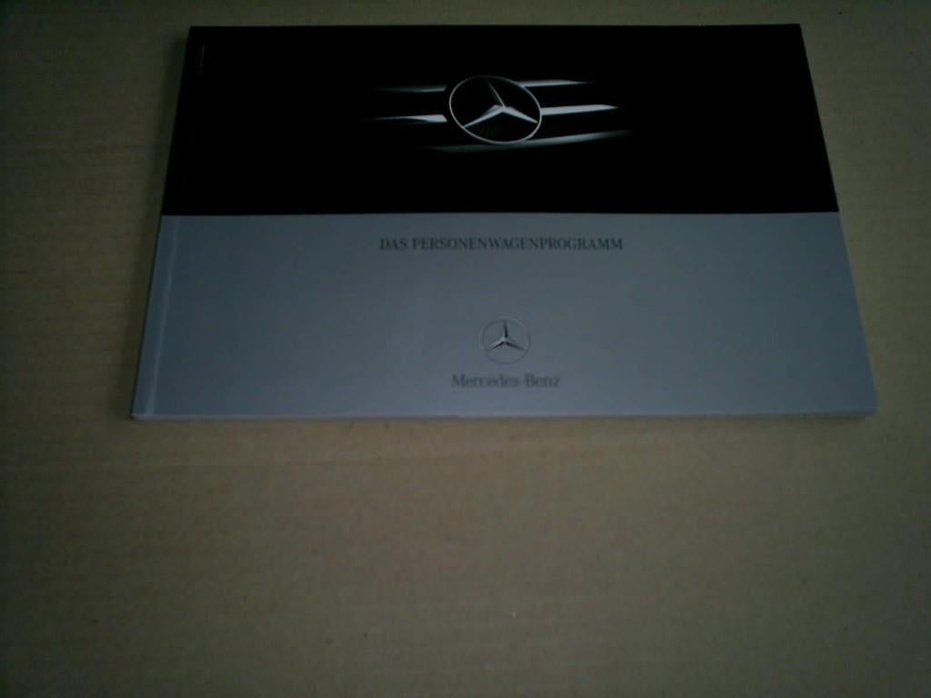 Mercedes Das Personen Wagen Programma 11 / 2002 70 pag., Verzenden, Zo goed als nieuw, Mercedes