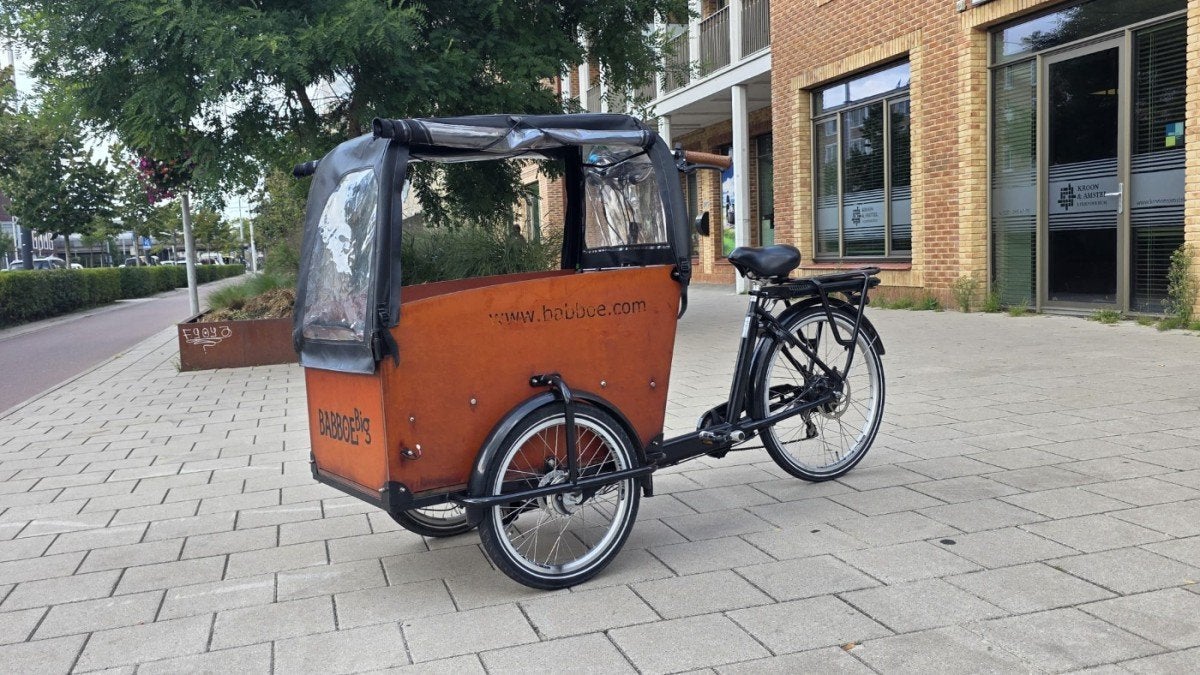 :Back2school ACTIE: Babboe Big 4 kinderen, Fietsen en Brommers, Gebruikt, -, -, Elektrisch