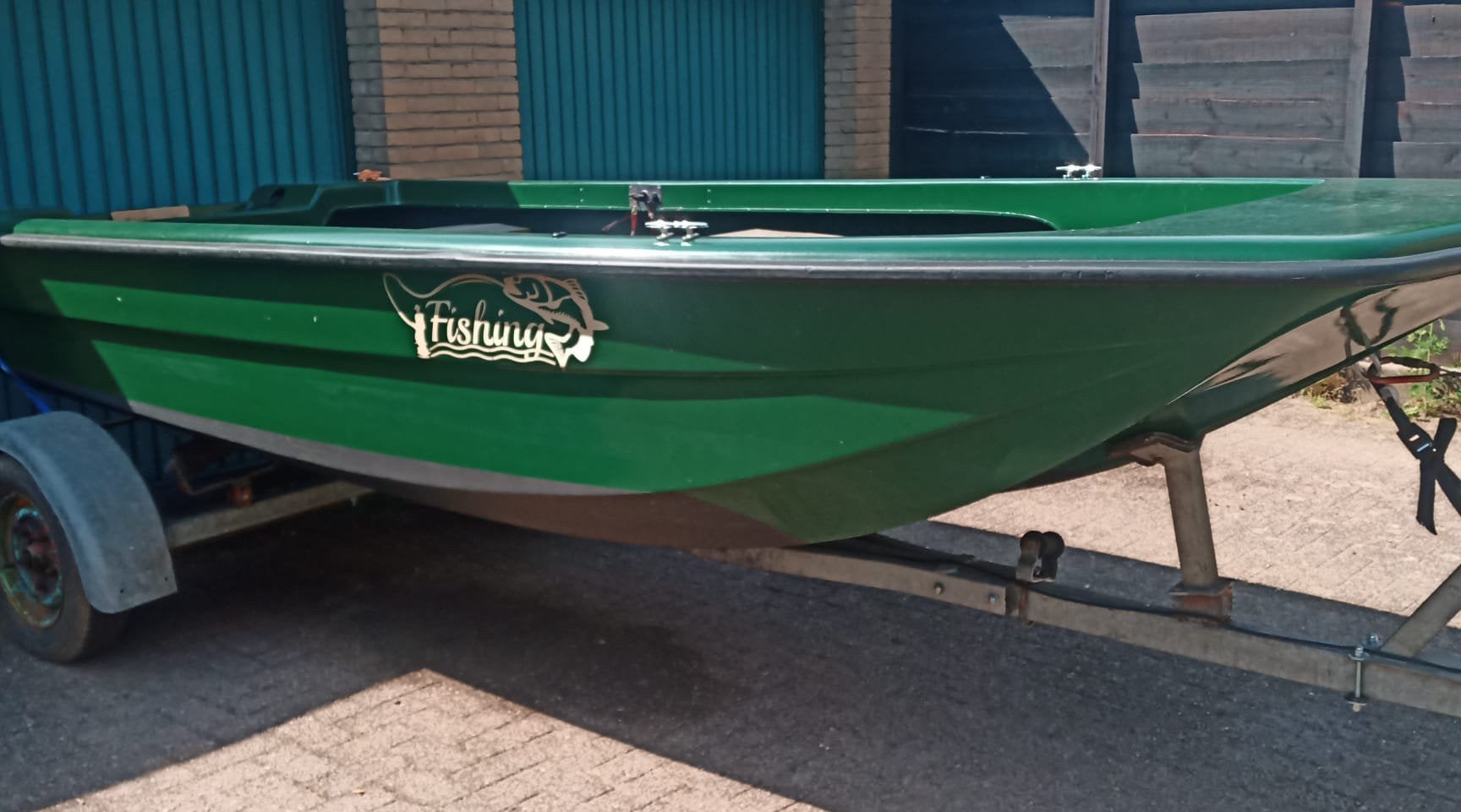 Mooie totaal gerenoveerde boot, Watersport en Boten, Ophalen, Zo goed als nieuw, Polyester