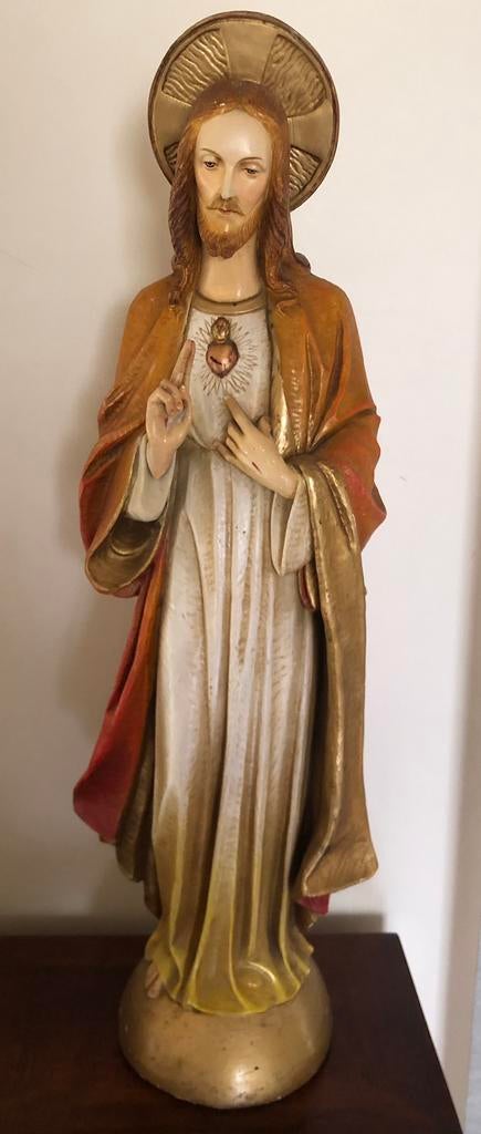 Vintage beeld religie, Antiek en Kunst, Antiek | Religie, Ophalen
