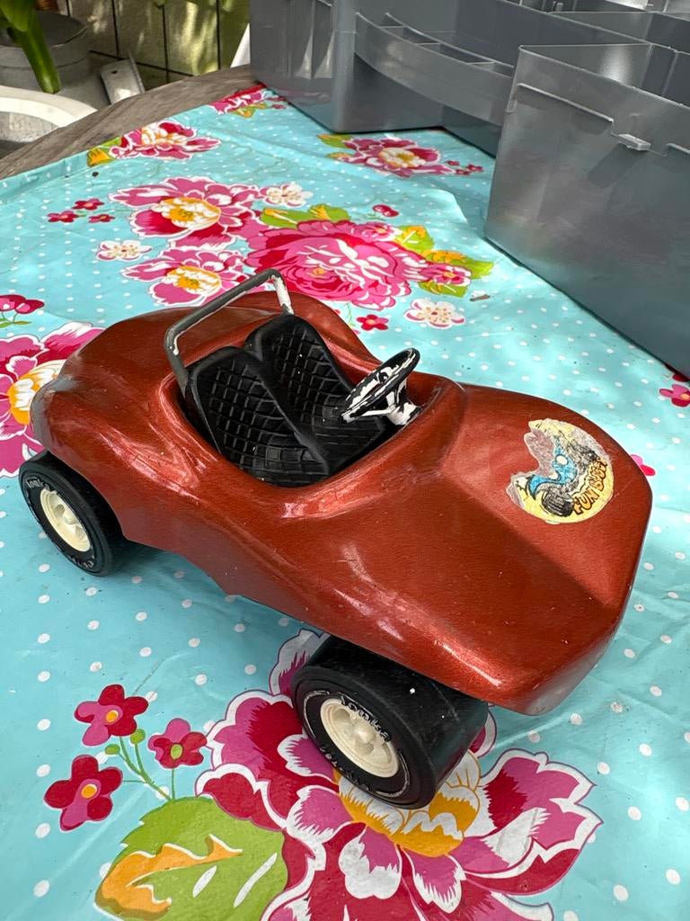 Vintage Tonka Fun Buggy Jaren '70 - Geperst Staal, Ophalen of Verzenden, Gebruikt