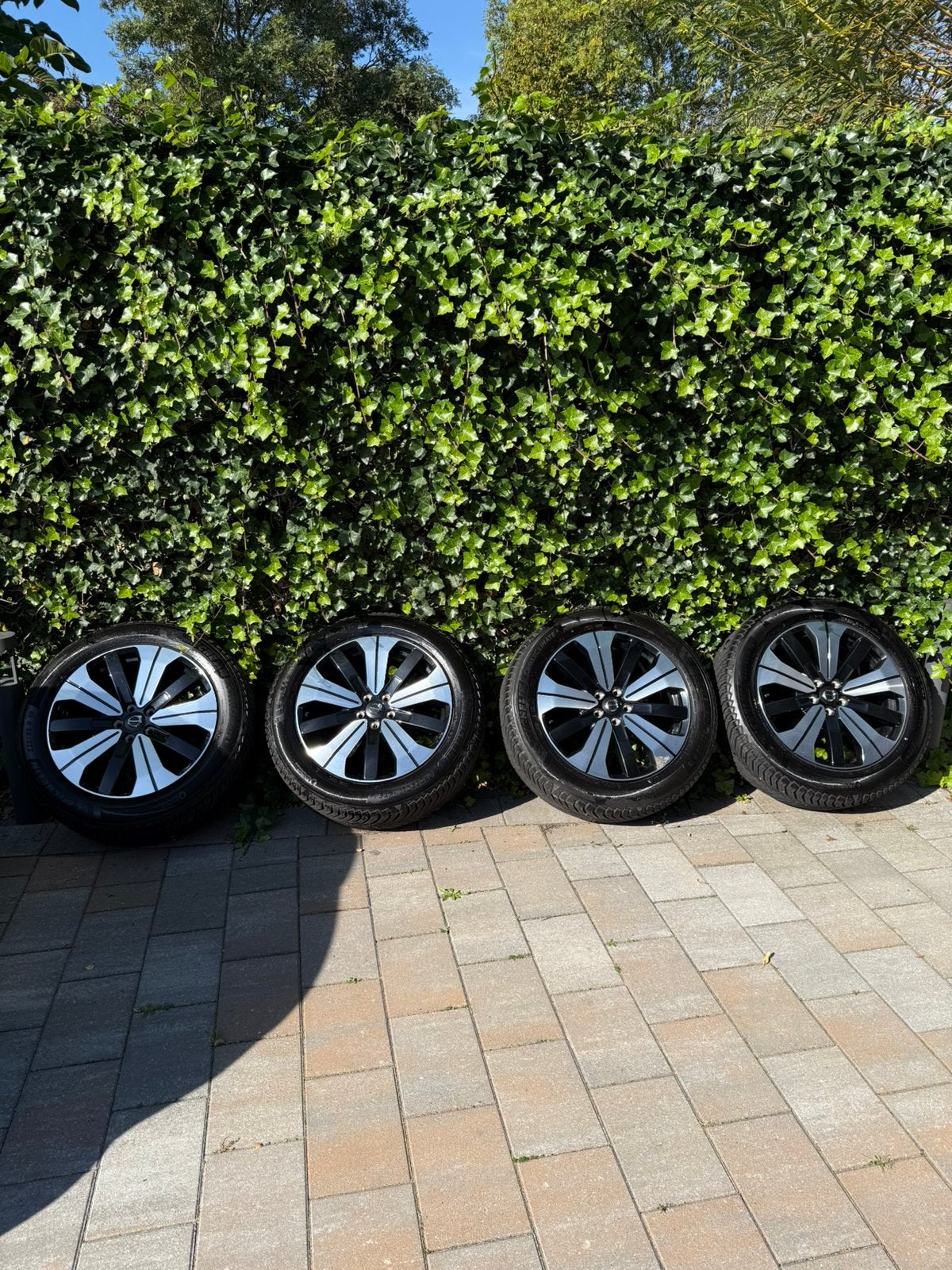 19 inch All Season Volvo XC60 velgenset 5x108, Gebruikt, Banden en Velgen, 235 mm, All Season