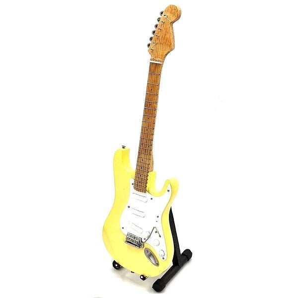 Jimi Hendrix miniatuur gitaar van hout 25cm mini guitar deco, Info@deconoord.nl, Deco Noord, Nieuw, Ophalen of Verzenden