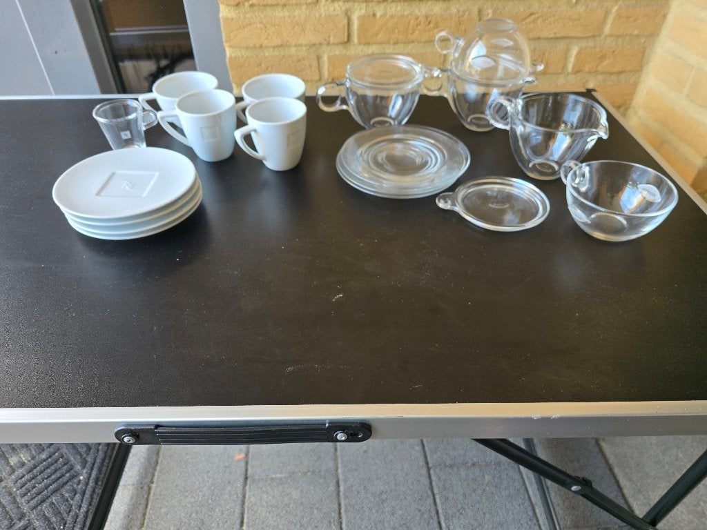 Koffieservies Nespresso en theeglazen Pickwick, Ophalen, Glas of Glazen, Overige stijlen, Glas