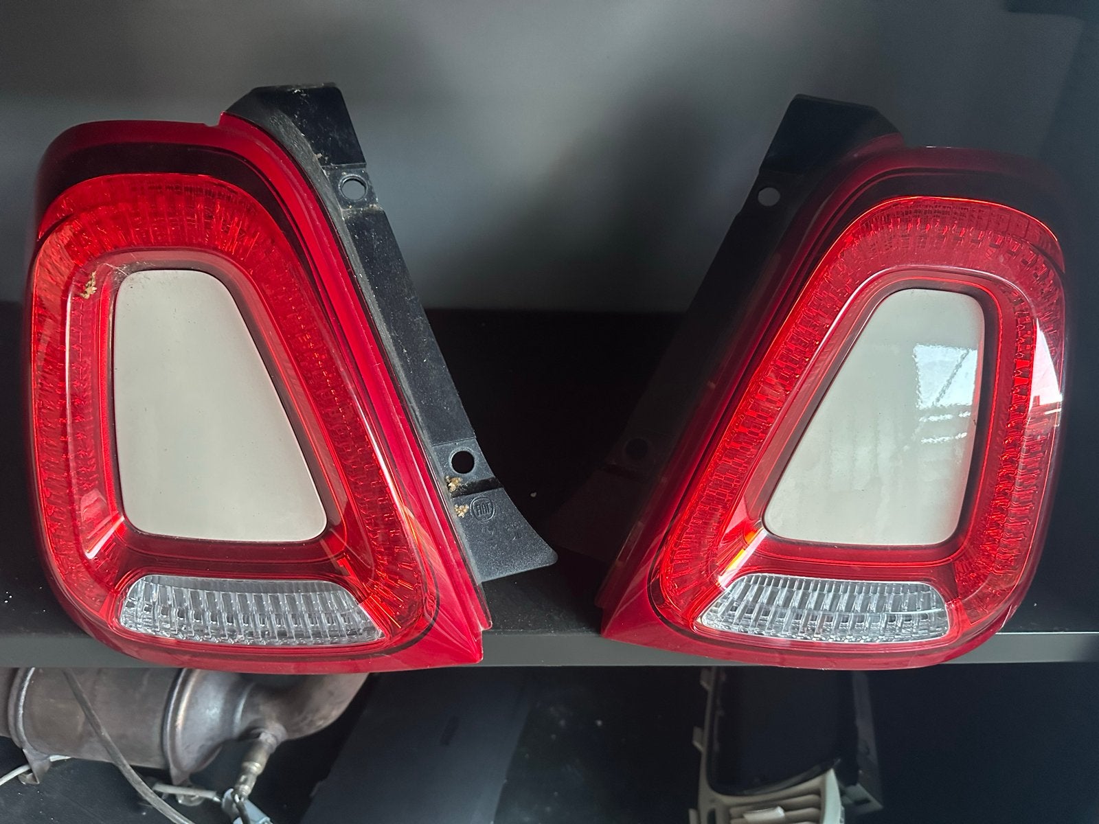 Achterlichten Fiat 500 (set van 2), Auto-onderdelen, Ophalen of Verzenden, Gebruikt, Fiat