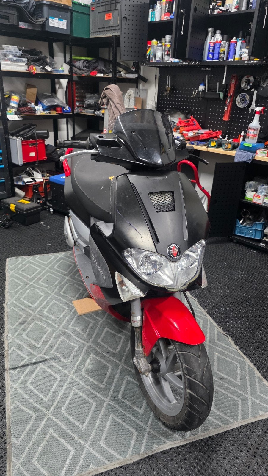 Gilera Runner RST 50CC - project te ruil, Ophalen, Tweetakt, Gebruikt, Maximaal 45 km/u