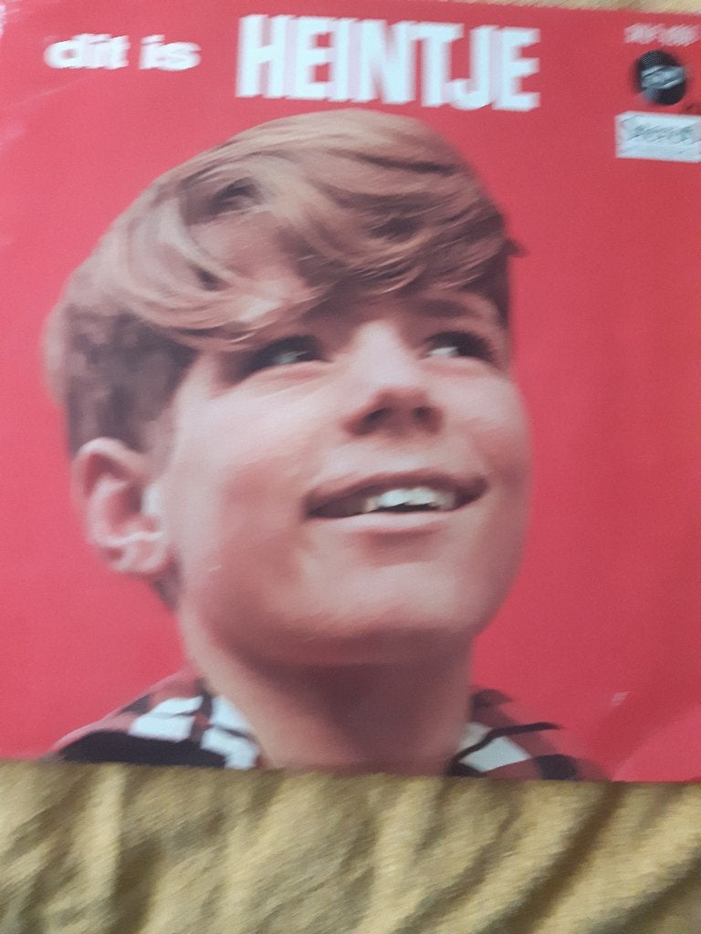 LP van Dit is Heintje op vinyl erg mooie en uniek, Ophalen of Verzenden, Gebruikt, 12 inch, Levenslied of Smartlap