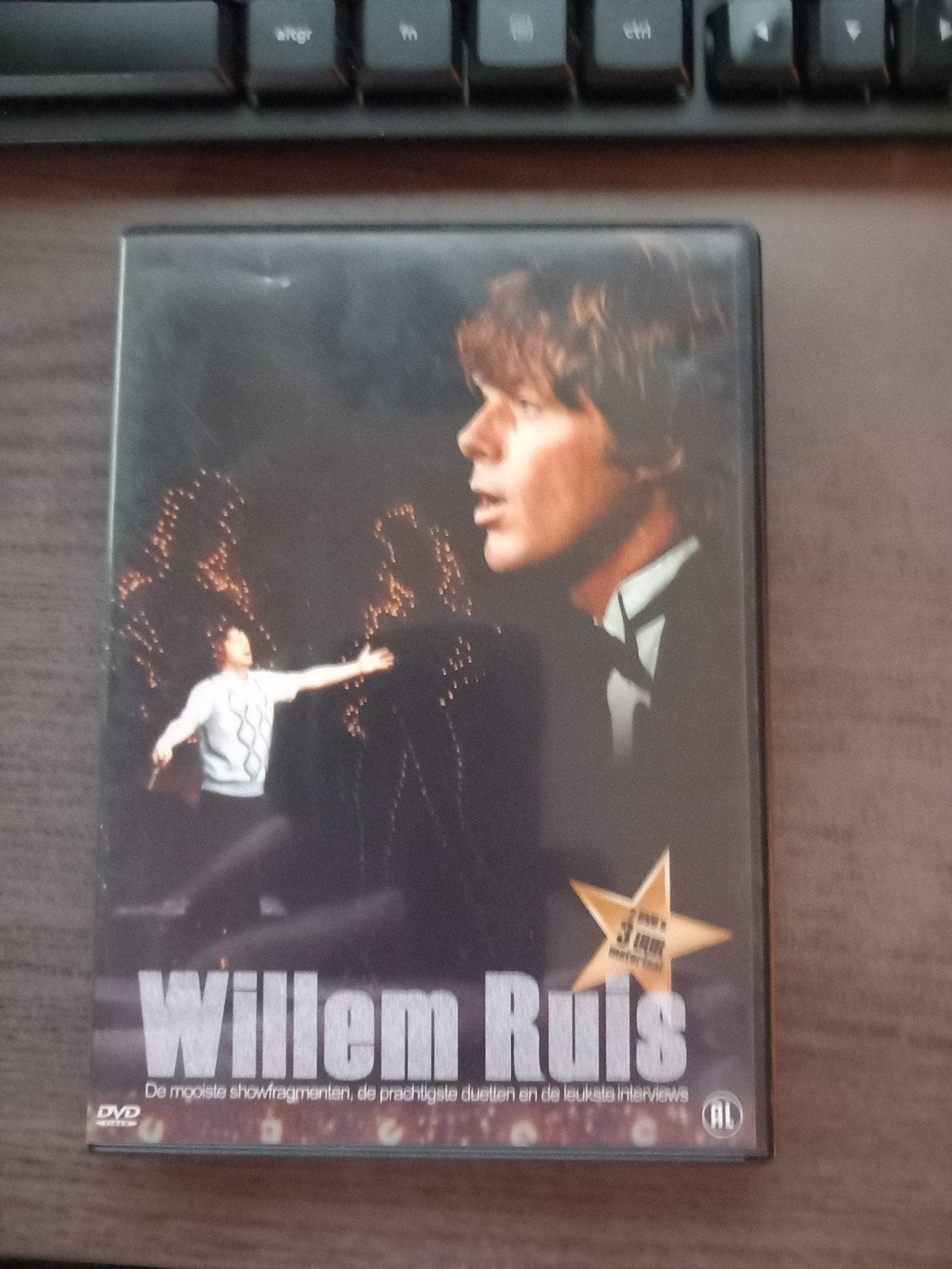 Willem Ruis DVD - Hoogtepunten uit Sterrenshows (2 discs), Gebruikt, Alle leeftijden, Nederlands, Inclusief doosje