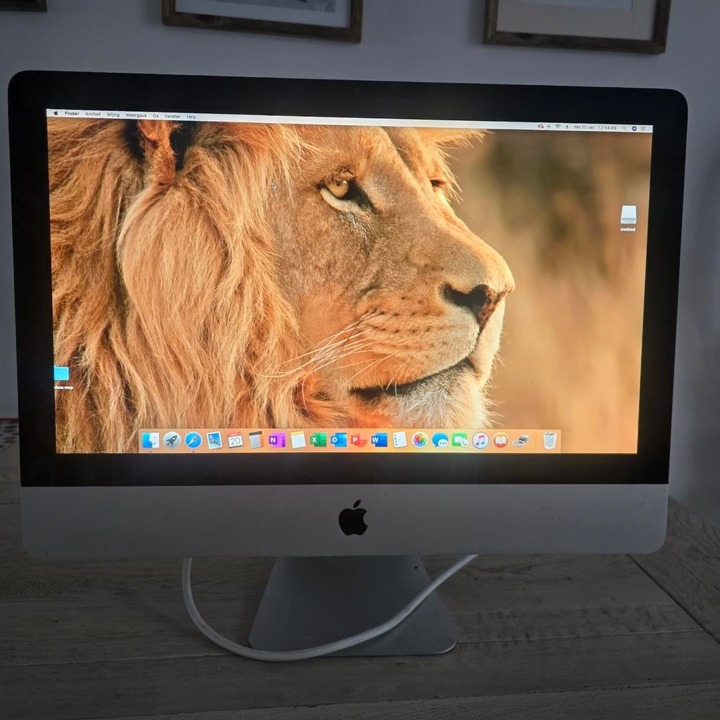 iMac (21.5-inch, Mid 2011) - Goed werkend, Computers en Software, Apple Desktops, Ophalen, 2 tot 3 Ghz, HDD, IMac