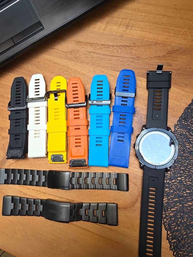 Garmin Fenix 7 Titanium Sapphire Solar 51mm, Ophalen, Hoogte, GARMIN, Zwart