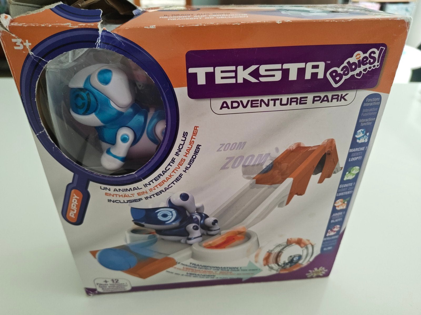 gratis: Teksta Babies Adventure Park met interactieve puppy, Ophalen, Gebruikt, Jongen of Meisje