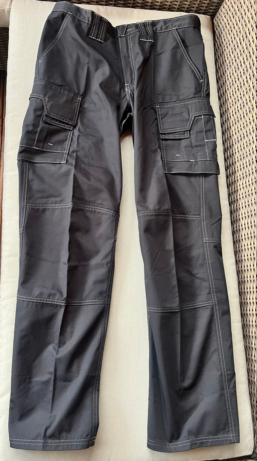 Snickers zwarte werkbroek met zakken, Tuin en Terras, Werkkleding, Ophalen of Verzenden, Nieuw, Heren, Broek