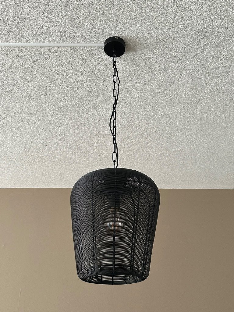 Pronto Hanglamp Barzio, Ophalen, Zo goed als nieuw, Metaal, E27 (groot)