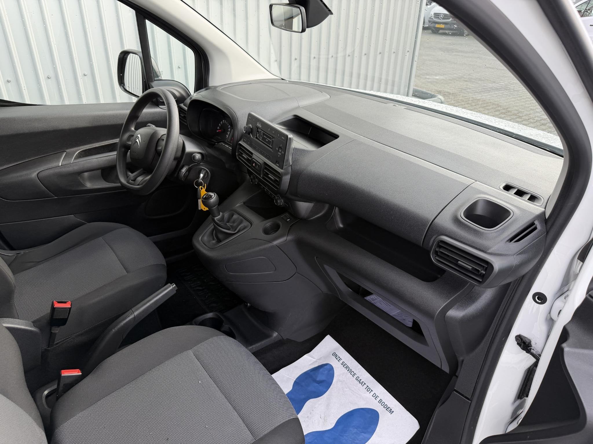 Citroen Berlingo 1.5 BlueHDI Control*A/C*TEL*SCHUIFDEUR*PDC*, Voorwielaandrijving, Stof, Gebruikt, 4 cilinders