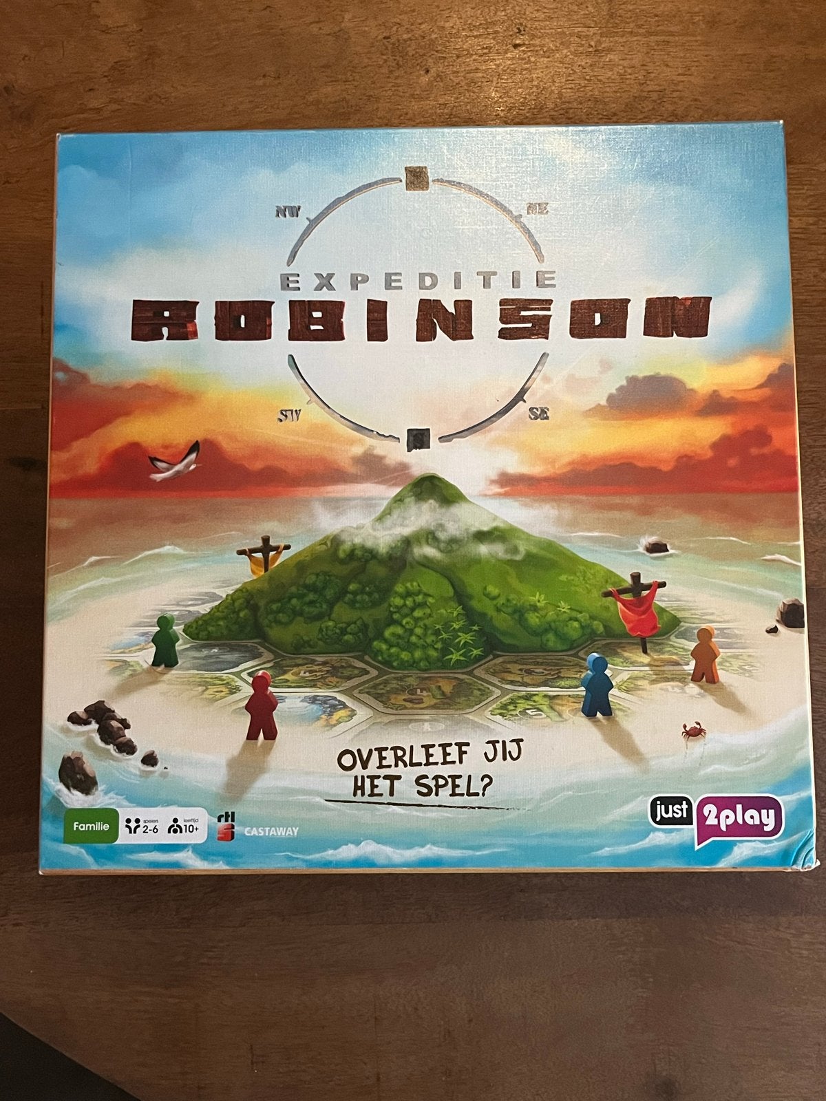 Expeditie Robinson Bordspel - Overleef jij het spel?, Hobby en Vrije tijd, Gezelschapsspellen | Bordspellen, Een of twee spelers