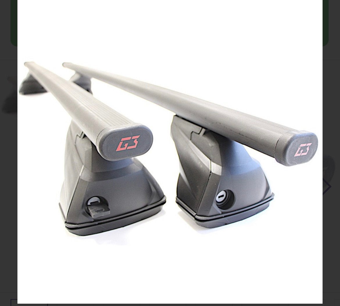 G3 Dakdragers Pacific Staal (Seat Leon, Ford Edge), Auto diversen, Dakdragers, Ophalen, Zo goed als nieuw