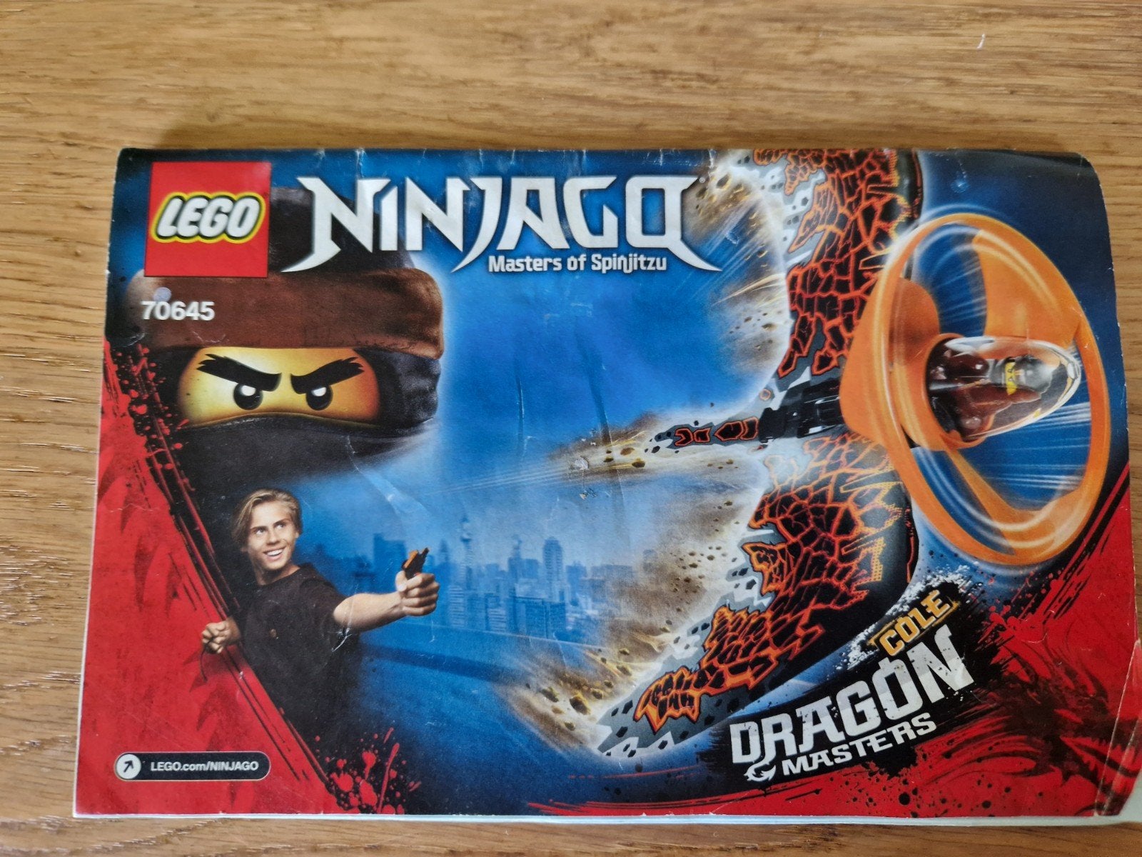 LEGO Ninjago Cole's Dragon Master 70645, Ophalen of Verzenden, Zo goed als nieuw