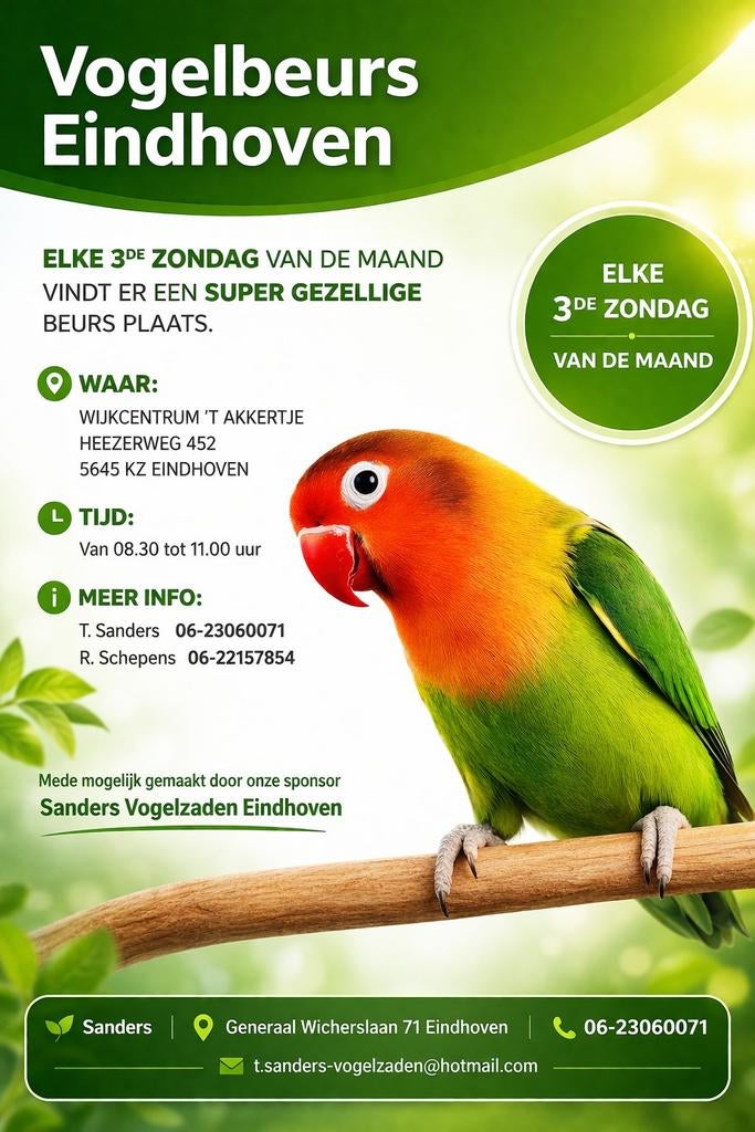 3e zondag vogelbeurs Eindhoven, Dieren en Toebehoren, Vogels | Kanaries, Kleurkanarie, Meerdere dieren