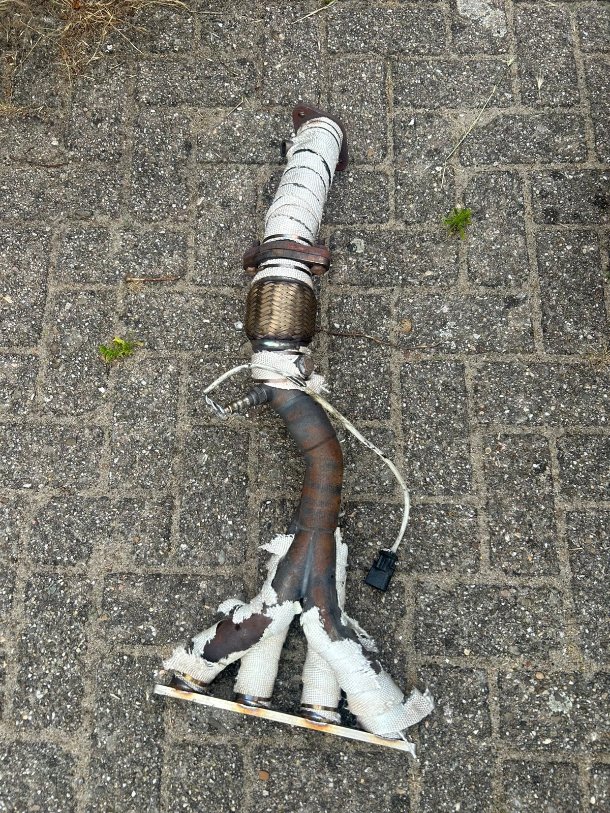Uitlaat spruitstuk mini cooper s R53 cat-less, Ophalen, Gebruikt, Mini