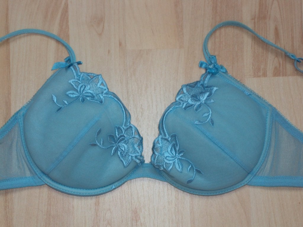 Dames BH maat 75B (Turquoise), nog zo goed als NIEUW!, Verzenden, Overige kleuren, BH