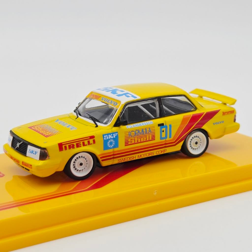 Tarmac Volvo 240 Turbo Thai Group A Winner 1988, Mymodelcar@outlook.com, Auto, Ophalen of Verzenden, Mini gt