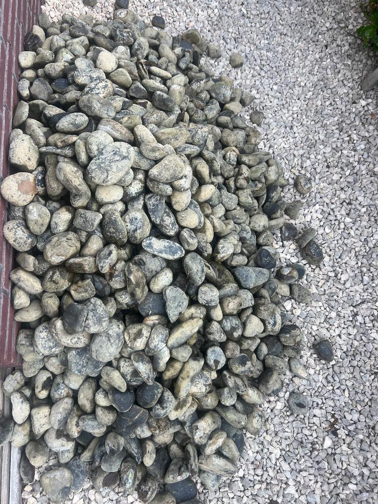 Maaskeien, Tuin en Terras, Grind, Keien en Split, Ophalen, Gebruikt, Kei