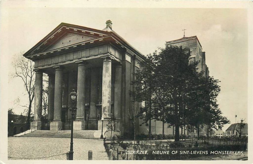 388-441-015 Zierikzee St Lievens Monsterkerk, Verzenden, Voor 1920, Zeeland