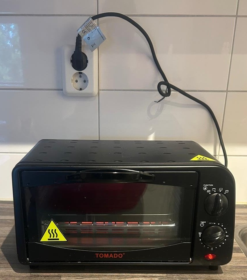 Mini oven Tomado 800 Watt, Witgoed en Apparatuur, Ovens, Ophalen, Minder dan 45 cm, Overige merken, Minder dan 45 cm