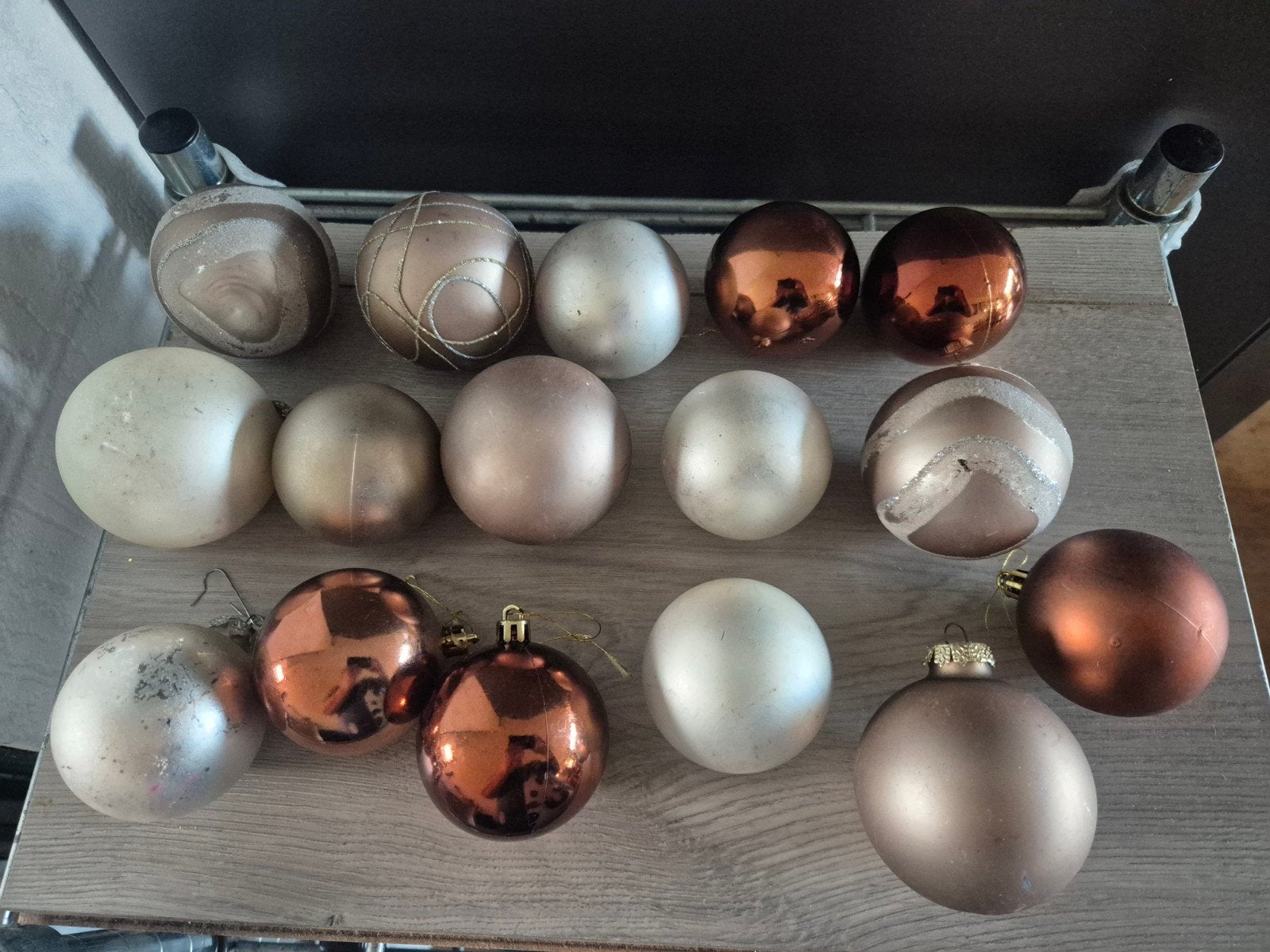 16 kerstballen, Diversen, Ophalen of Verzenden, Zo goed als nieuw