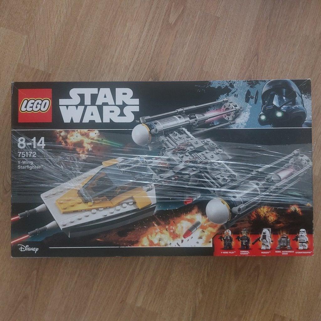 Lego 75172 Y-Wing Starfighter, Ophalen of Verzenden, Zo goed als nieuw, Lego, Inclusief doos