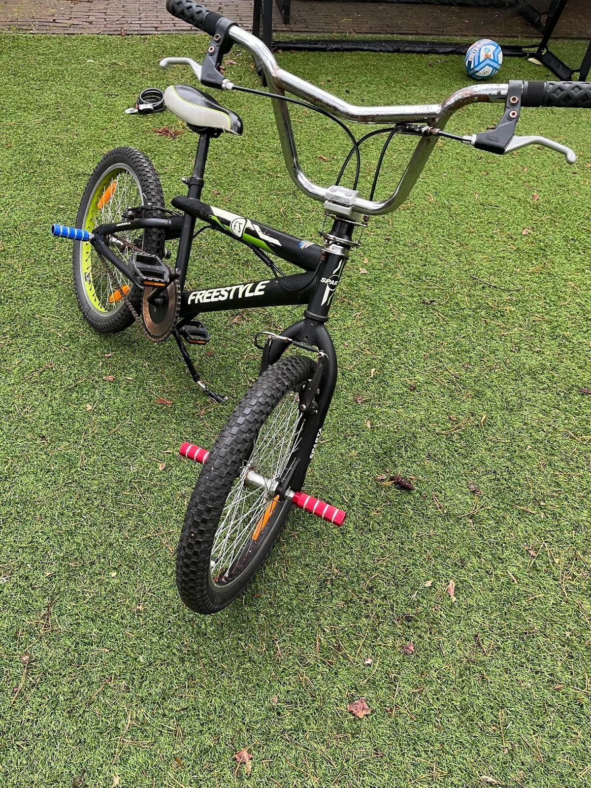 Sparta Freestyle BMX Fiets, Fietsen en Brommers, Ophalen, Gebruikt, Staal, Velgrem