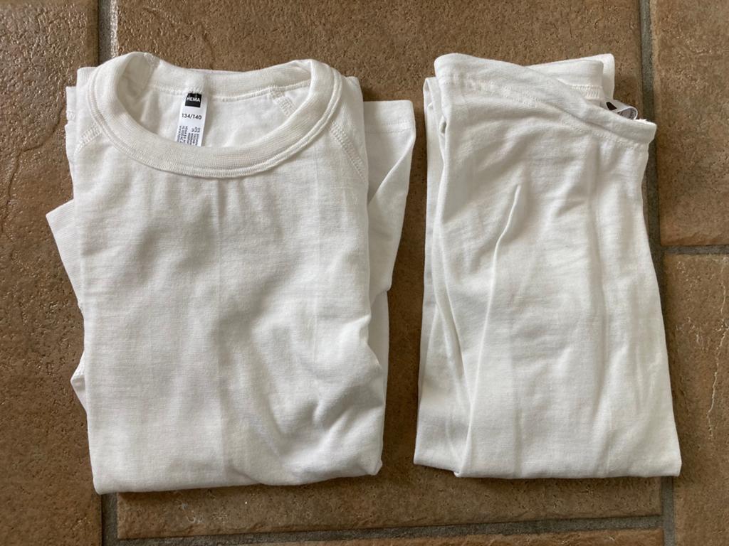 Thermo kleding maat 134-140 Hema, Ophalen of Verzenden, Zo goed als nieuw, Jongen of Meisje, Setje