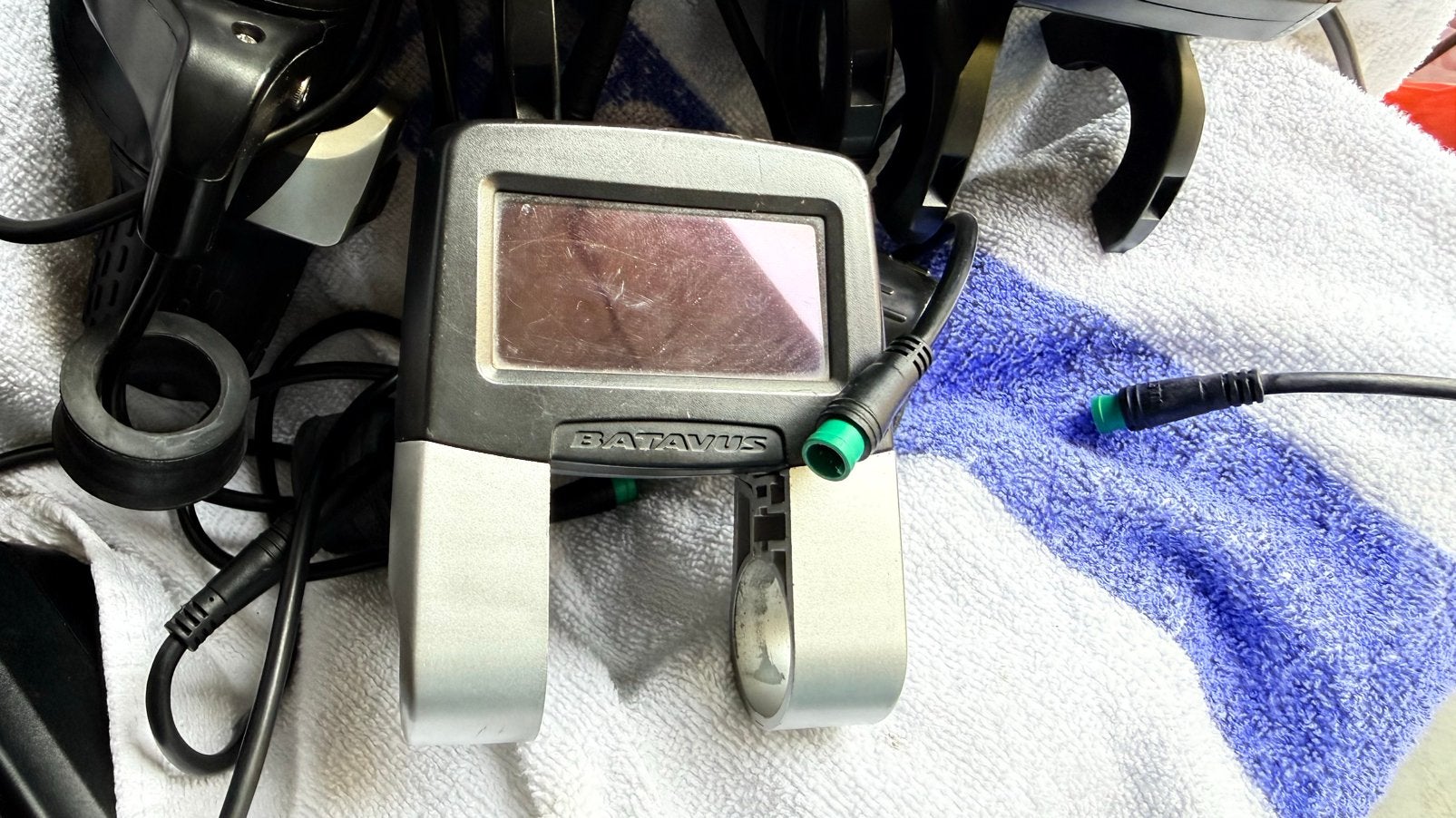 Nette goed werkende OLED display voor sparta batavus ebikes, Fietsen en Brommers, Overige materialen, Overige typen, Zo goed als nieuw