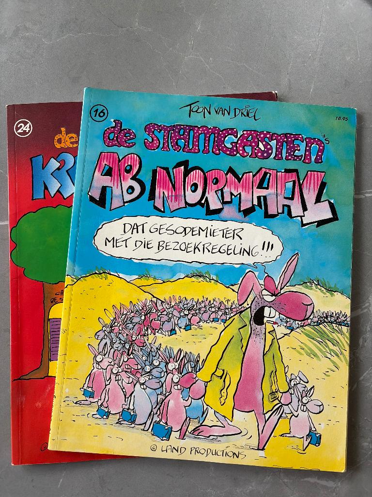 Ab Normaal - strips, Gelezen, Verzenden, Meerdere stripboeken, Toon van Driel