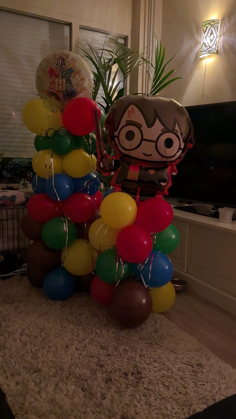 Partij decoratie, ballonnen en accessoires - Harry Potter th, Hobby en Vrije tijd, Feestartikelen, Zo goed als nieuw, Versiering