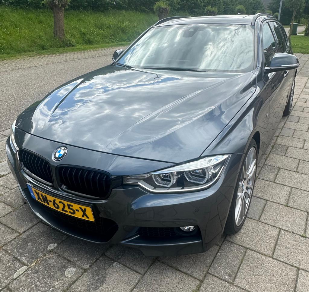 BMW 3-Serie 320d 190pk Aut 2016 High Executive  M-sport !!, Auto's, BMW, Automaat, 745 kg, Achterwielaandrijving, 1505 kg