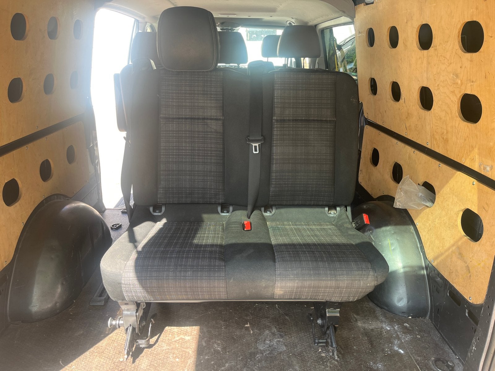 Mercedes-Benz Vito/Viano 2-persoons bank: isofix en gordels, Auto-onderdelen, Interieur en Bekleding, Ophalen, Gebruikt, Mercedes-Benz