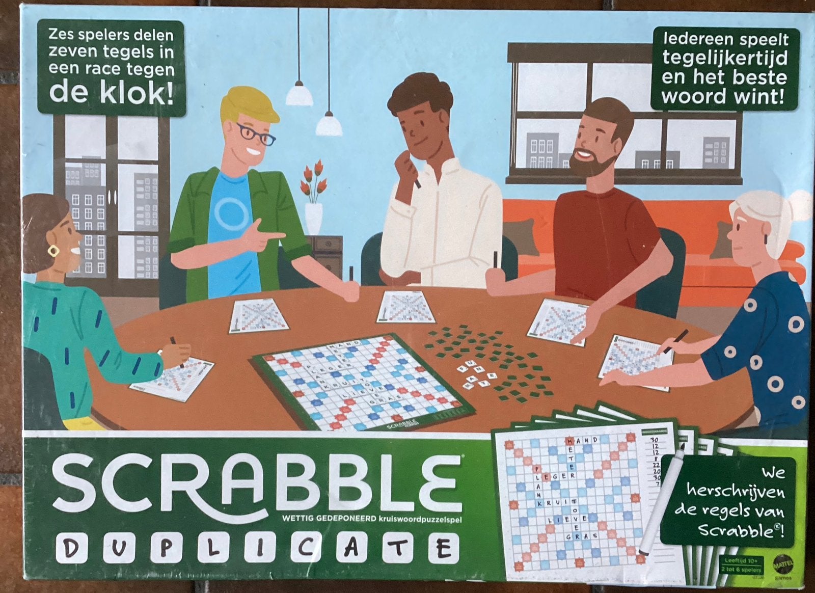Scrabble duplicate, Ophalen of Verzenden, Nieuw