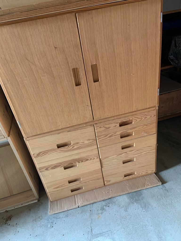Ikea Ivar kastje en ladenkast vintage, Huis en Inrichting, Kasten | Ladekasten, Gebruikt, 5 laden of meer, 50 tot 100 cm, Minder dan 100 cm