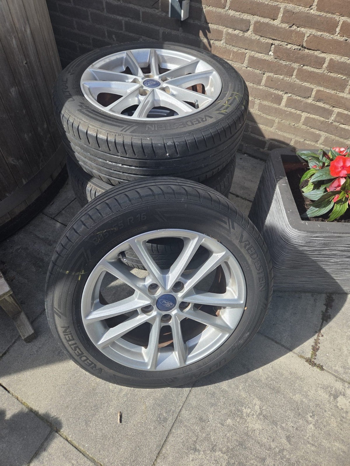 fors focus mk3, Ophalen, 16 inch, 205 mm, Band(en)