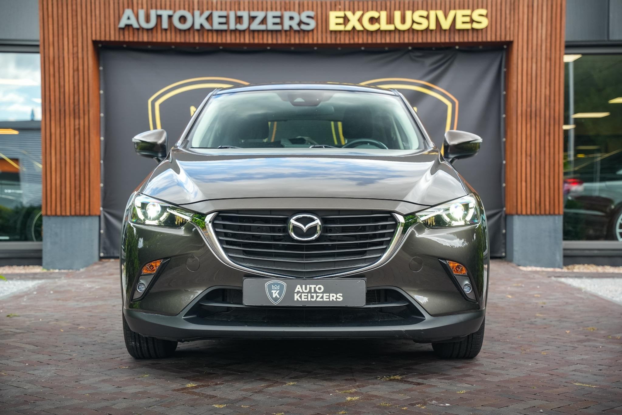 Mazda CX-3 2.0 SkyActiv-G 120 Dynamic Cruise Control Airco A, Auto's, Mazda, 1998 cc, Stof, 4 cilinders, Bruin