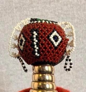 Traditionele Ndebele Pop uit Zuid-Afrika, Ophalen of Verzenden