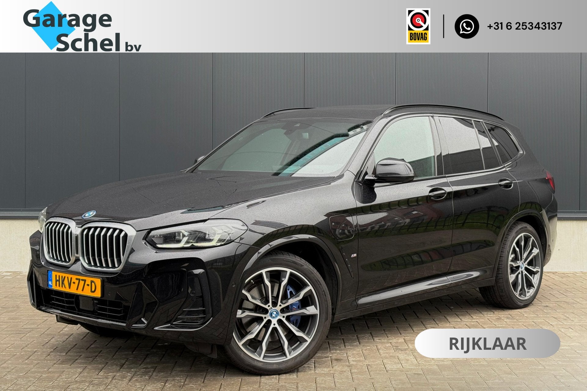 BMW X3 xDrive30e M-Sport - Schaalstoelen - Pano - Harman Kar, Automaat, 1998 cc, Gebruikt, Zwart